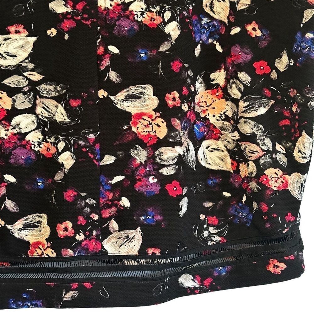 Torrid Women's Plus Floral Print Mini Skirt Multicolor Summer Casual Size 3X - Picture 10 of 12
